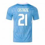 Camiseta Belgica Jugador Castagne Segunda 2024