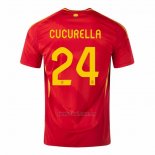 Camiseta Espana Jugador Cucurella Primera 2024