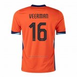 Camiseta Paises Bajos Jugador Veerman Primera 2024-2025