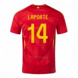 Camiseta Espana Jugador Laporte Primera 2024