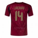 Camiseta Belgica Jugador Lukebakio Primera 2024