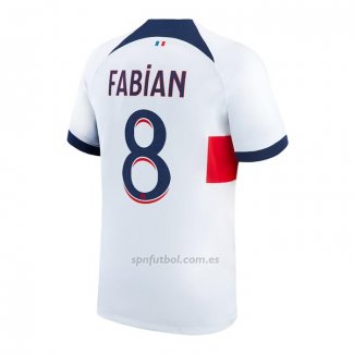 Camiseta Paris Saint-Germain Jugador Fabian Segunda 2023-2024