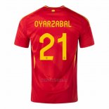 Camiseta Espana Jugador Oyarzabal Primera 2024