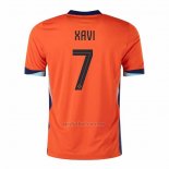 Camiseta Paises Bajos Jugador Xavi Primera 2024-2025