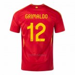 Camiseta Espana Jugador Grimaldo Primera 2024