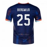 Camiseta Paises Bajos Jugador Bergwijn Segunda 2024-2025
